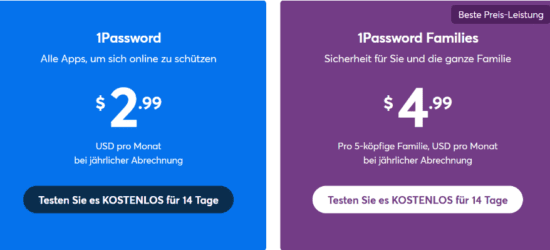 1password passwort manager im test