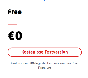 lastpass passwort manager preis